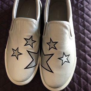 Silver Star Slip on shoes